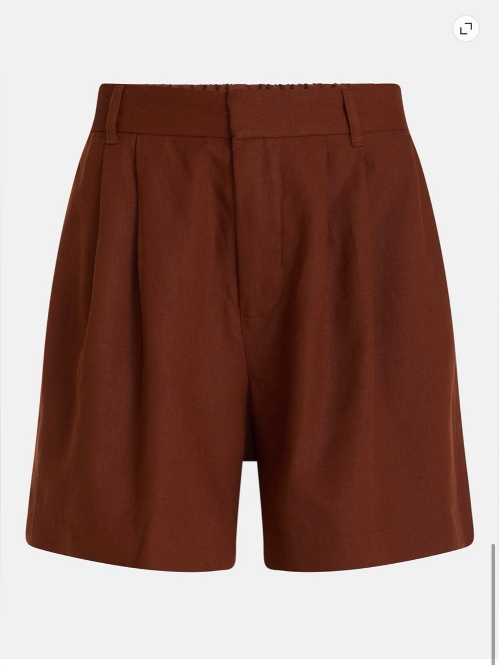 Time and Tru Women’s Linen Blend Shorts, 5” inseam